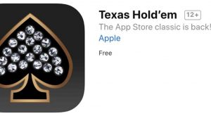 Texas Hold’em Makes a Comeback to the Apple App Store
