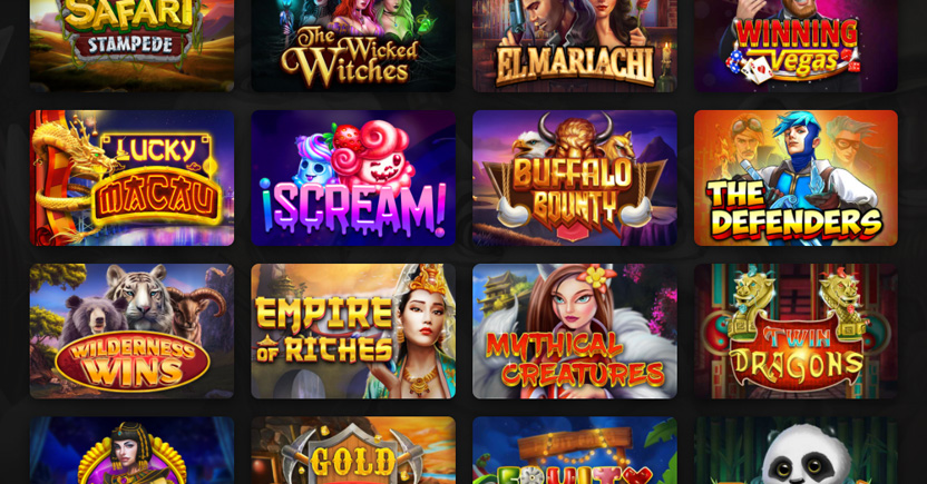 dragongaming's library of slot games