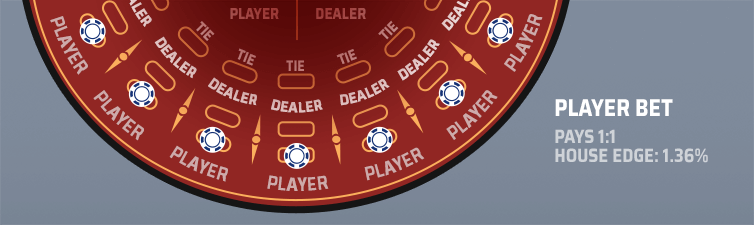 player bet layout diagram