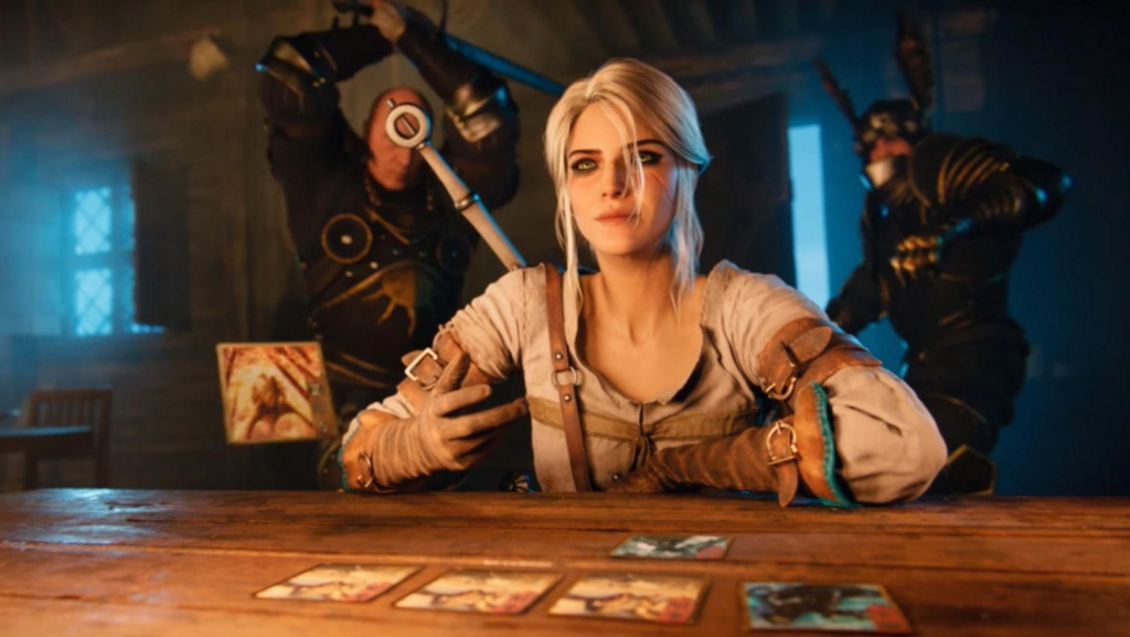 witcher my gwent face