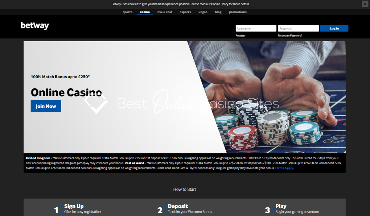 Betway Casino Review 2026 1000 Welcome Bonus Verified 