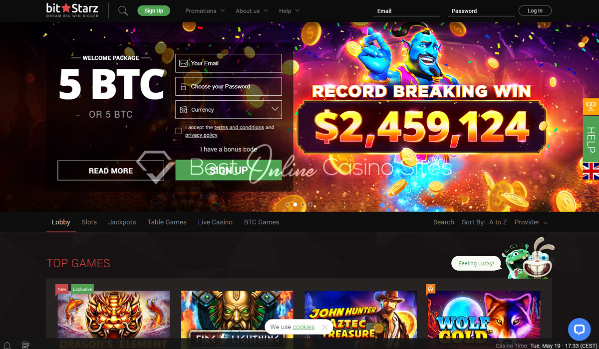 BitStarz Casino 2025 Review Play With A 5 BTC Crypto Bonus