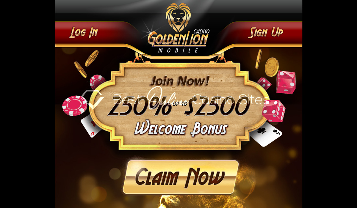 Golden Lion Casino Review In 2022 2500 Welcome Bonus
