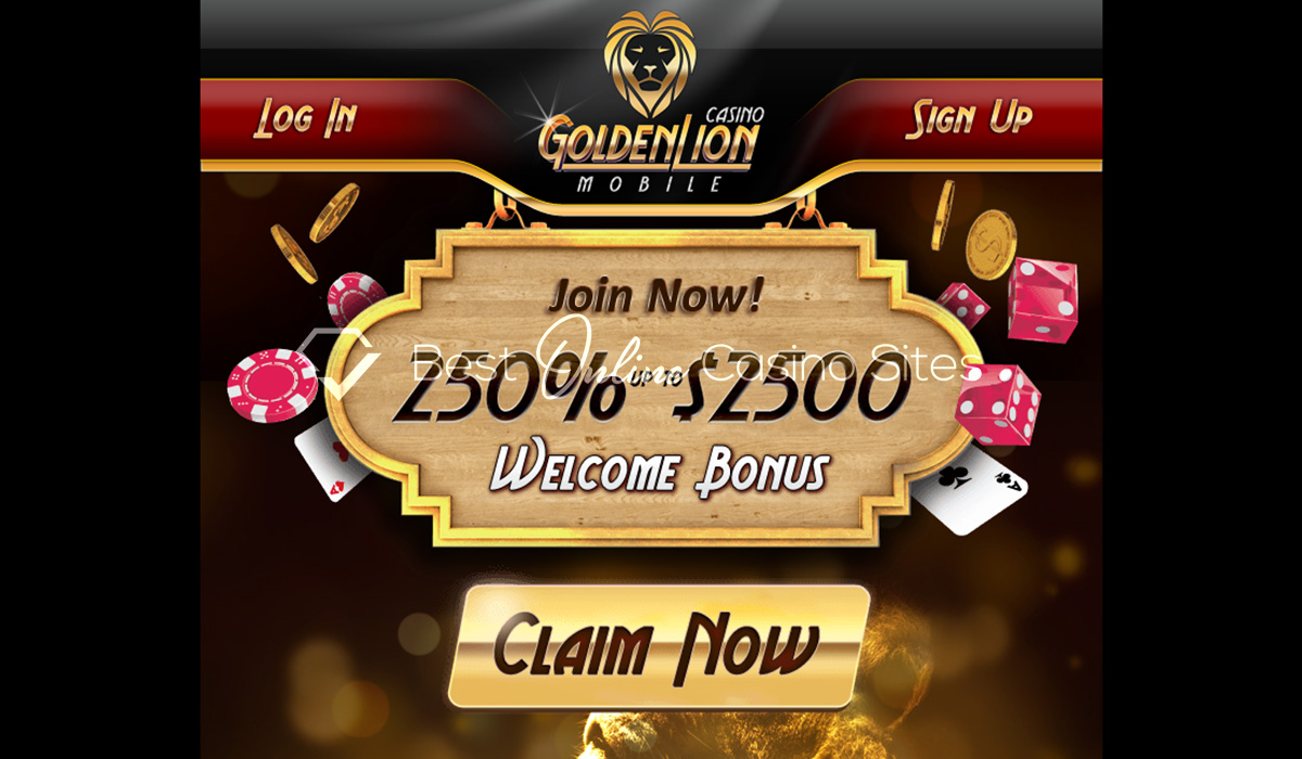 Golden Lion Casino Review In 2022 2500 Welcome Bonus Golden Lion Casino Review In 2022 2500 Welcome Bonus