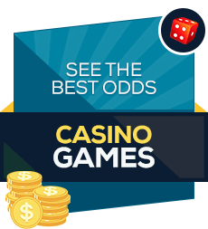 The best odds casino games badge