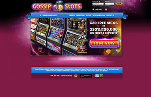 Gossip Slots website