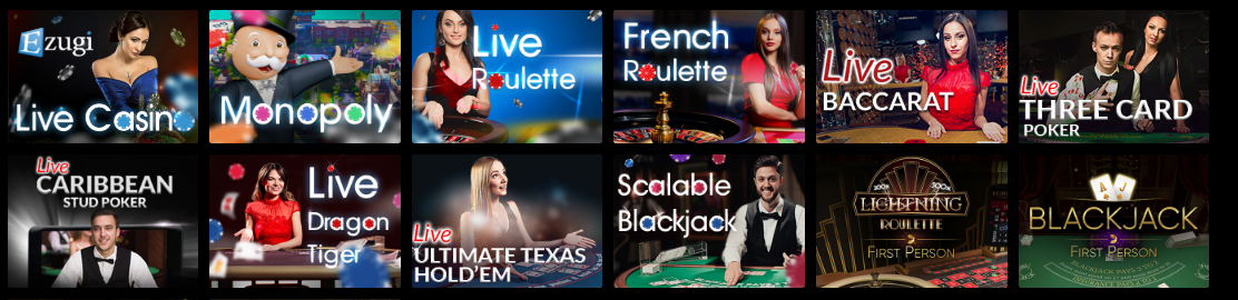 live casino games