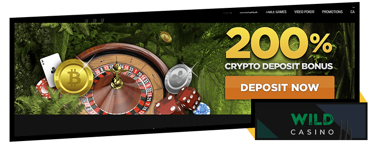 Wild Casino Crypto Bonus