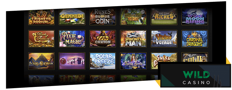 Wild Casino slot games