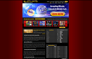 Slotland Casino website