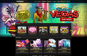 Super Nova Casino website