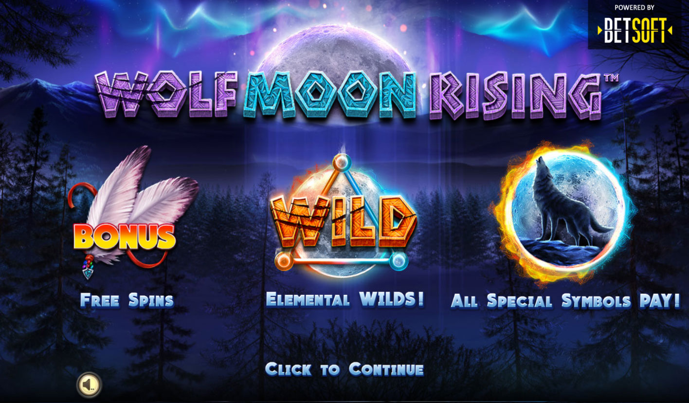 wolf moon rising slot game